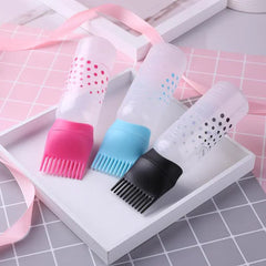 Empty Hair Dye Bottle - Reusable With Applicator Brush Bottles - 120ml