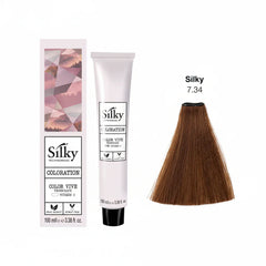 Silky 7.34 Hair Color – 100ml