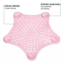 Silicon Drain Stopper, Strainer, Filter for Bathroom & Kitchen