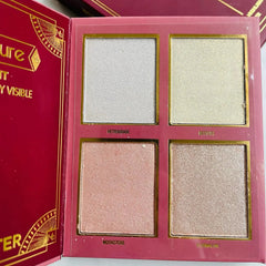 Mocallure 3 in 1 Makeup Kit Mini Palette Notebook Eyeshadow, Highlighter & Blusher