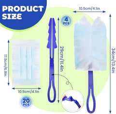 Static Dusting Brush Handheld Suitable for Living Room, Bedroom