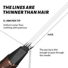 4 Tip Waterproof Eyebrow Pen