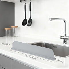 Silicone Sink Splash Guard With Suction