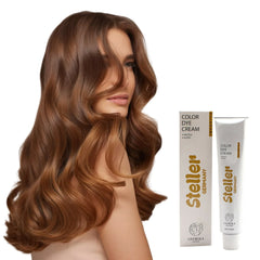 Steller Germany Color Dye Cream - 7/77 Brown Marron - 100ml