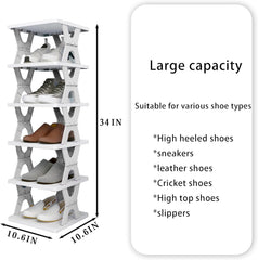 5 Tiers-Foldable Shoe Racks