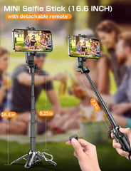 Portable 4-in-1 Phone Tripod Stand