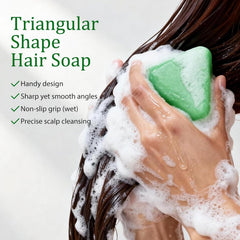 Nature Triangle Shampoo Bar