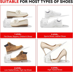 Double Layer Adjustable Shoe Storage Rack