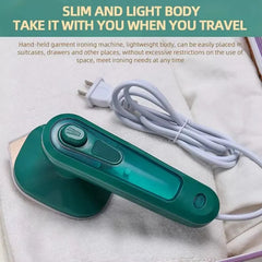Portable Mini Electric Steam Iron Handheld Garment Steamer