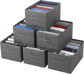 Clothes Organizer with Handle 7 Grids