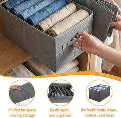 Clothes Organizer with Handle 7 Grids