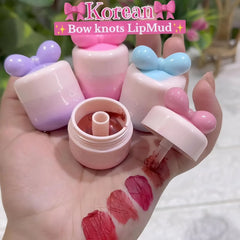 Mocallure Korean Bow knot Lip Mud Mousse