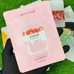 Moisturizing Face Sheet Masks - 10pcs