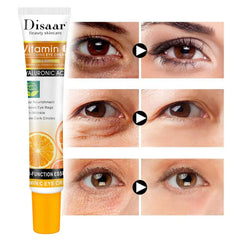 Disaar Vitamin C Whitening Eye Cream with Hyaluronic Acid - 25ml