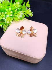 Flower Korea Stud Earrings
