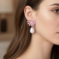 Beautiful Flower Earings