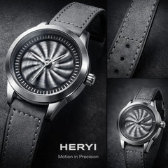 HERYI Spinner Model Watch with Date – Waterproof Masterlock
