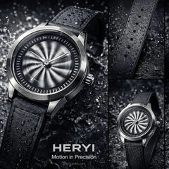 HERYI Spinner Model Watch with Date – Waterproof Masterlock