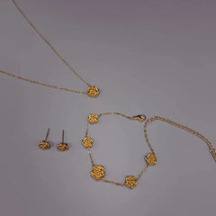 Stainless Steel New Arrival Rose Combo Set
