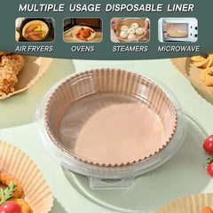 Air Fryer Baking Paper - 50Pcs