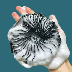 Round Silicone Body Scrubber – Soft Exfoliating Bath & Shower Scrub Brush