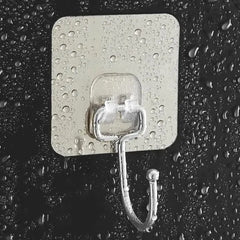 Large Adhesive Hooks - Pack Of 10