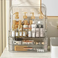Transparent Dustproof Makeup Organizer