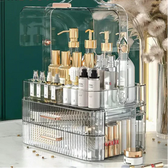 Transparent Dustproof Makeup Organizer