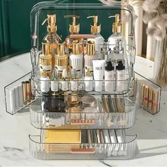 Transparent Dustproof Makeup Organizer