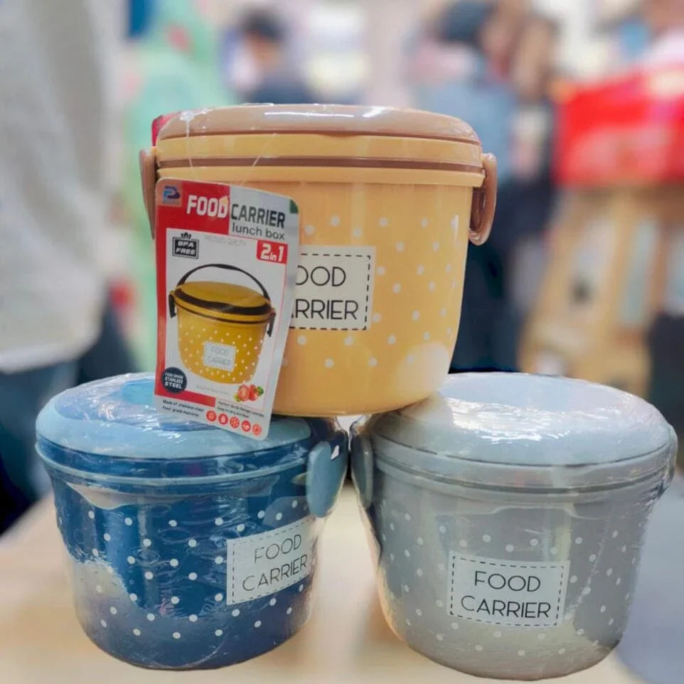 Double Layer Tiffin Lunch Box/Food Carrier