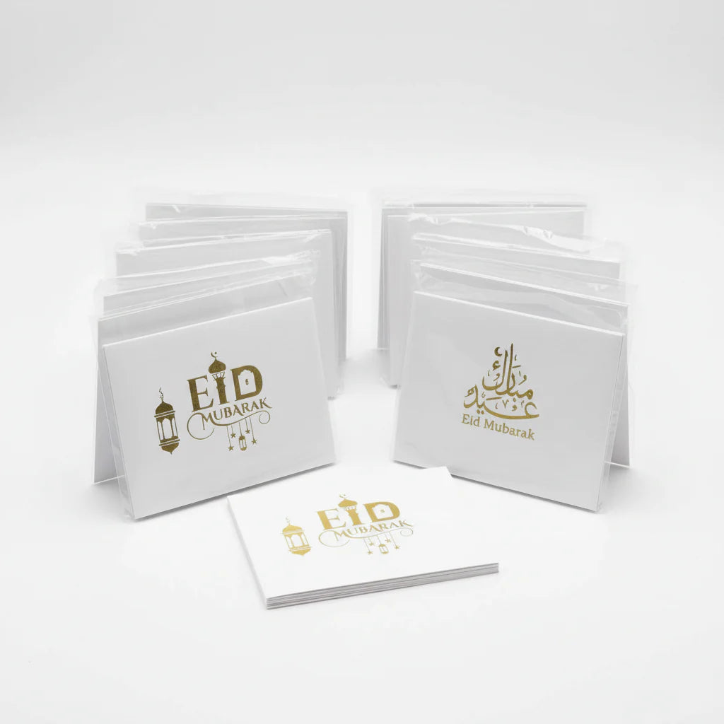 Eid Mubarak Foil Envelope Pack of 10
