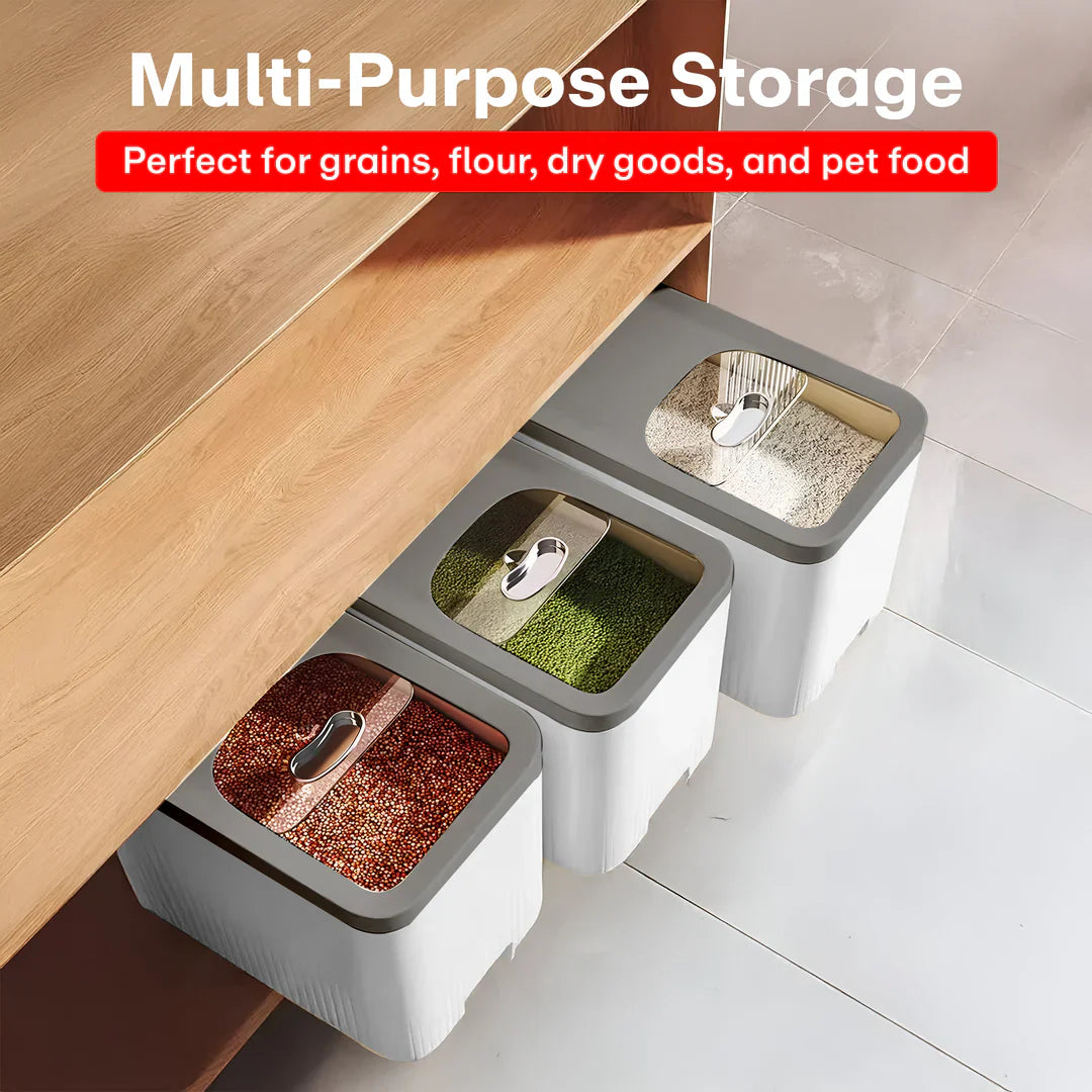 Multi-Purpose Grain and Dry Goods Storage Container