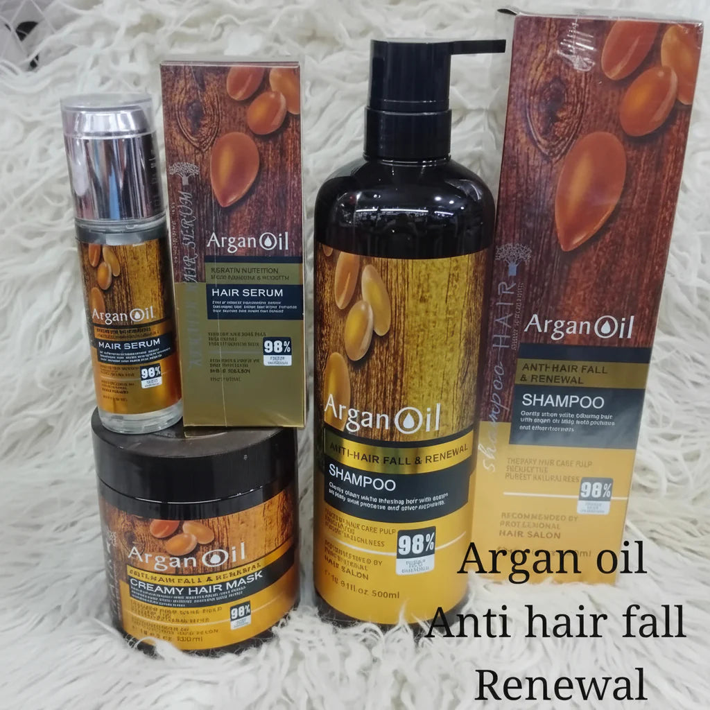 Argan Oil Anti-Hair Fall Complete Care Deal