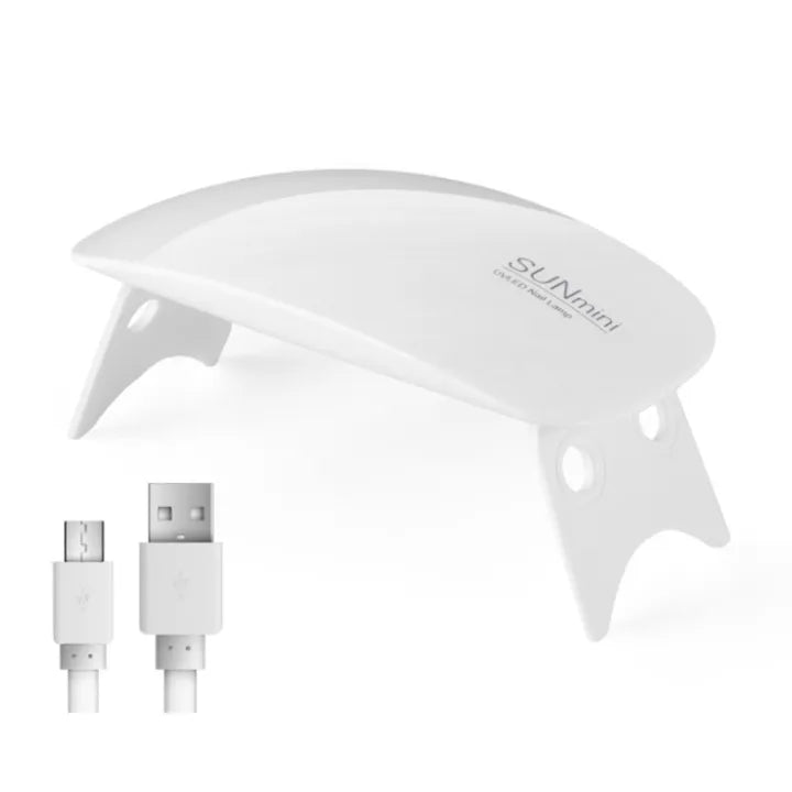 SUNmini Portable 6W Mini UV Lamp, Resin 6 LED Curing Light USB Charge