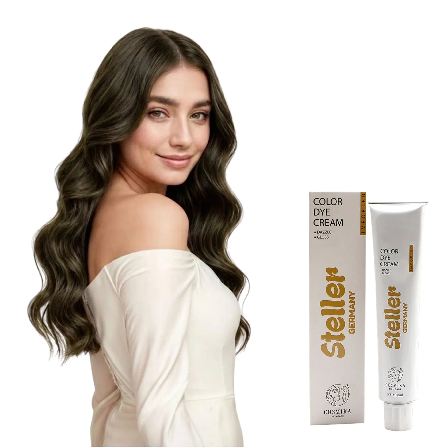 Steller Germany Color Dye Cream - 5 - Naturals Natural - 100ml