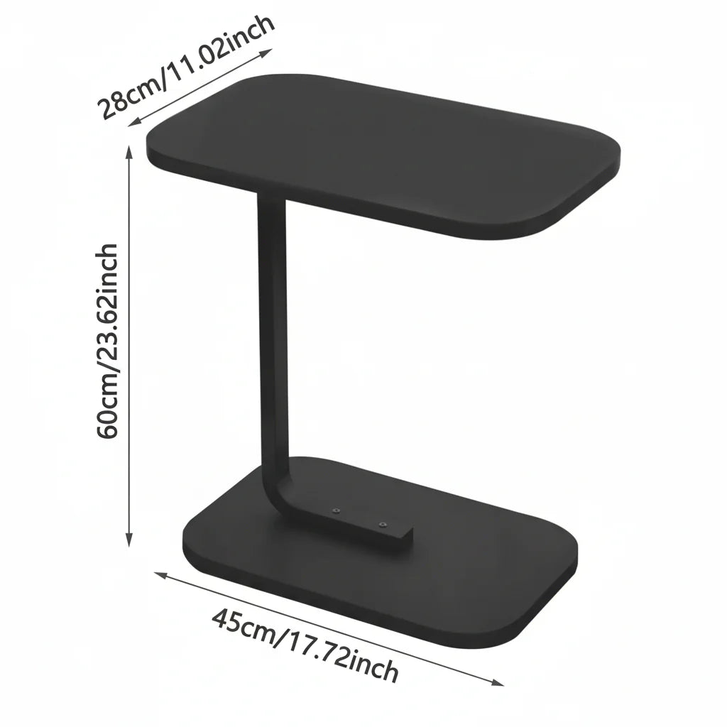 Small Oval Sofa Side Table