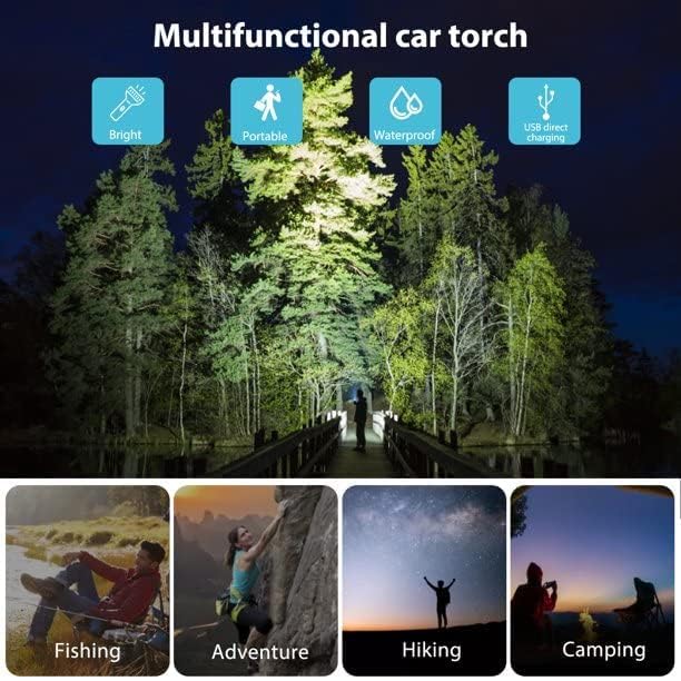 Multifunctional Portable LED Flashlight