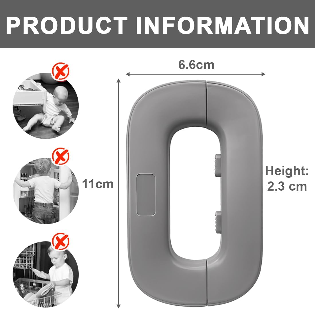 2 Pieces Fridge Locks