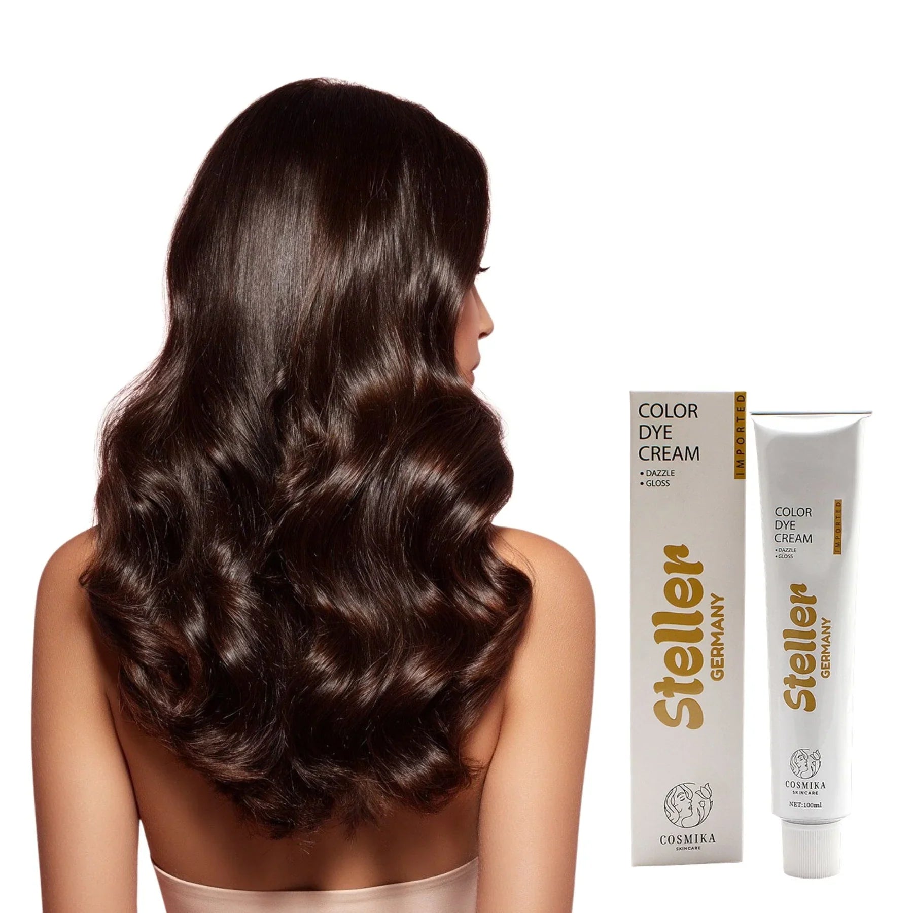 Steller Germany Color Dye Cream - 6/0 Intense Inaturals  - 100ml