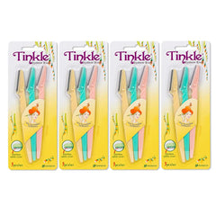 Pack of 3 Tinkle Eyebrow & Facial Hair Razor for Women