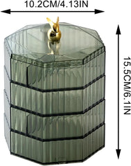 4-Layer Acrylic Jewelry Box