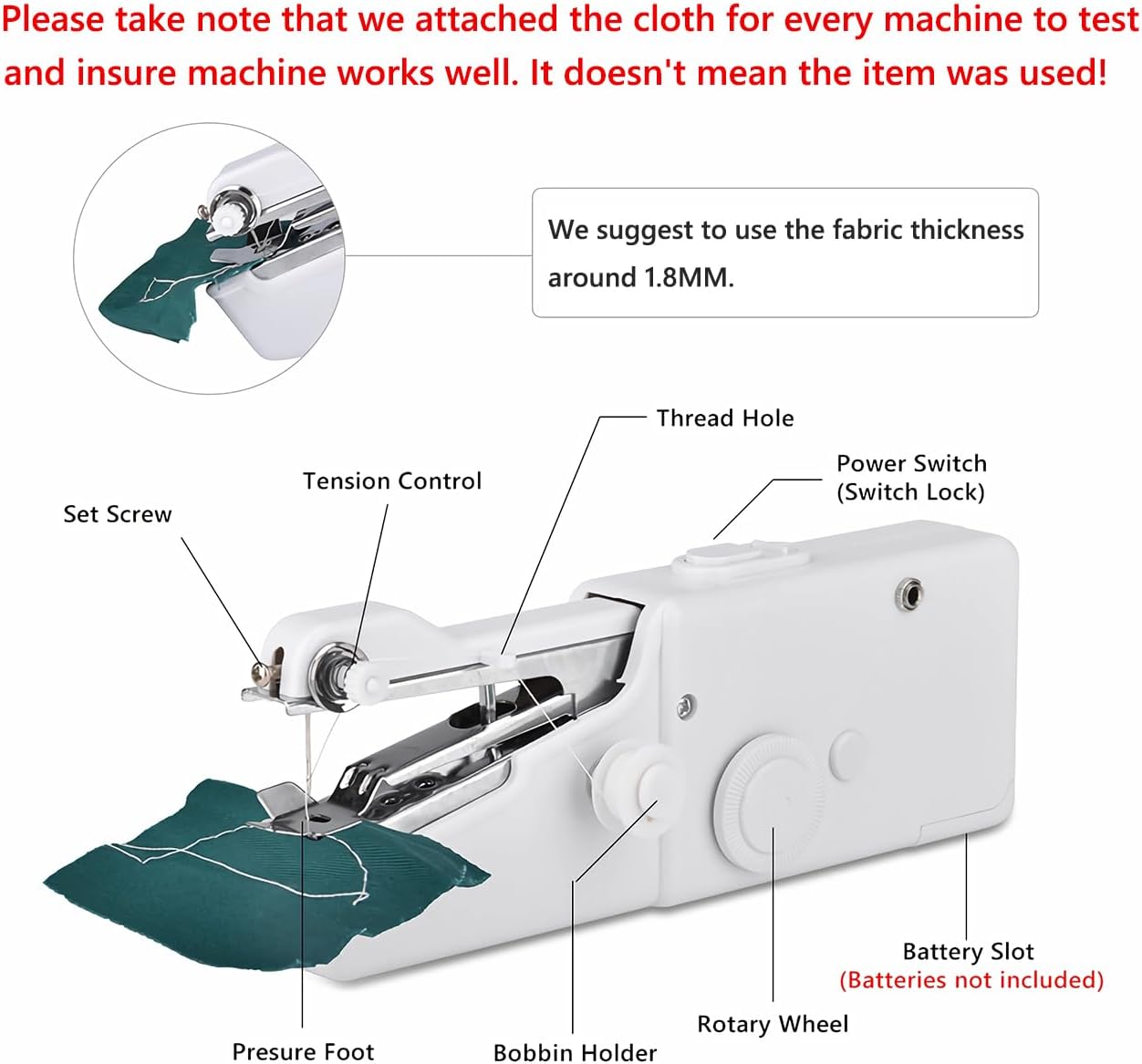 Portable Cordless Sewing Machine