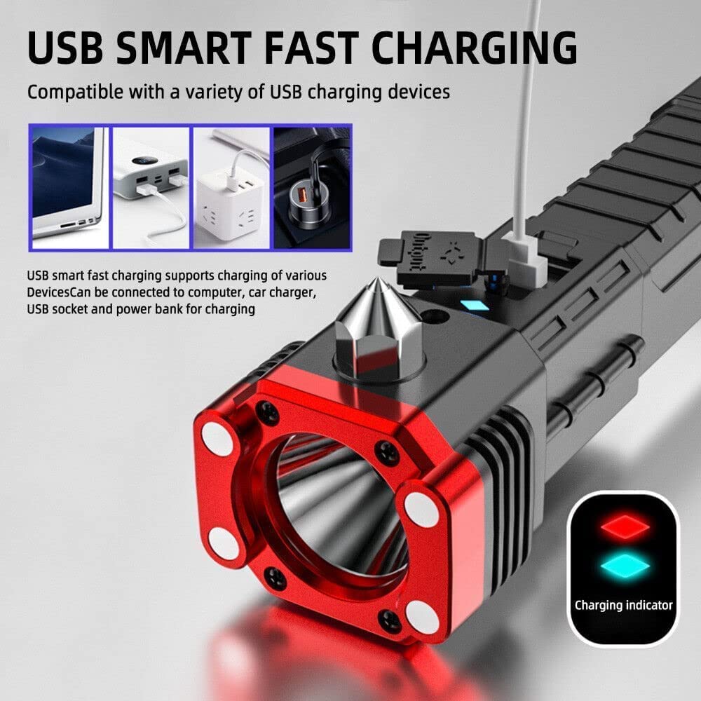 Multifunctional Portable LED Flashlight