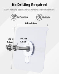 Self-Adhesive Wall Hooks Sticker