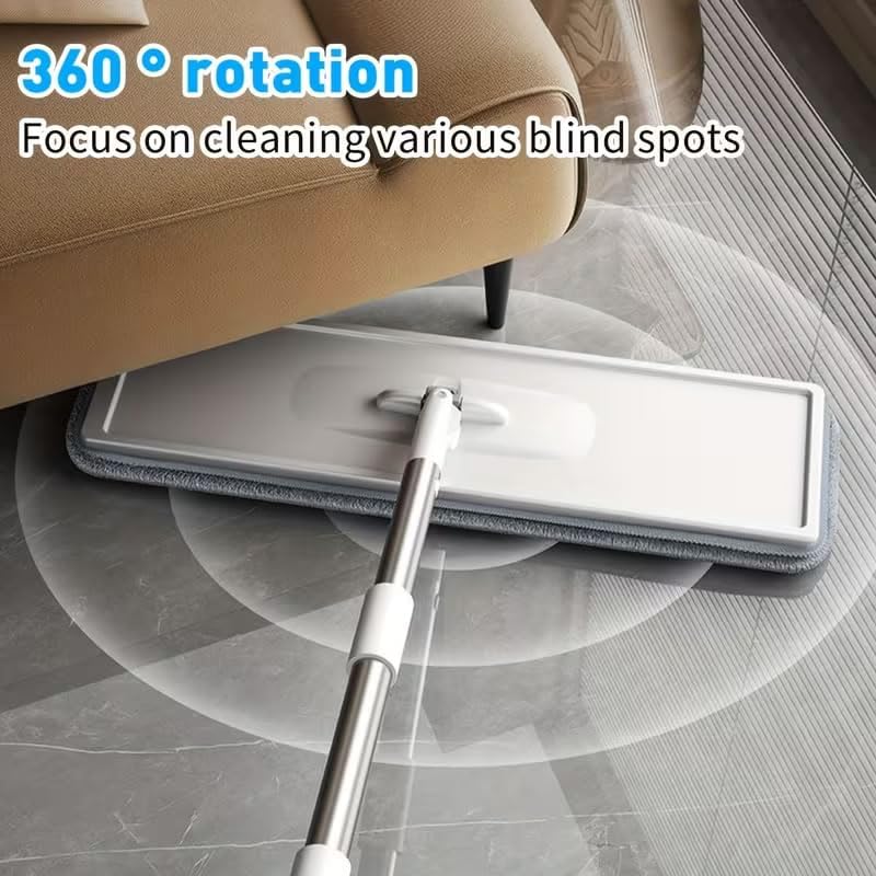 Double Sided Flat Mop with Bucket