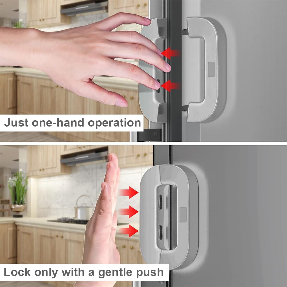 2 Pieces Fridge Locks
