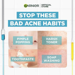 Garnier Bright Complete Anti-Acne Cleansing Foam - 100ml.