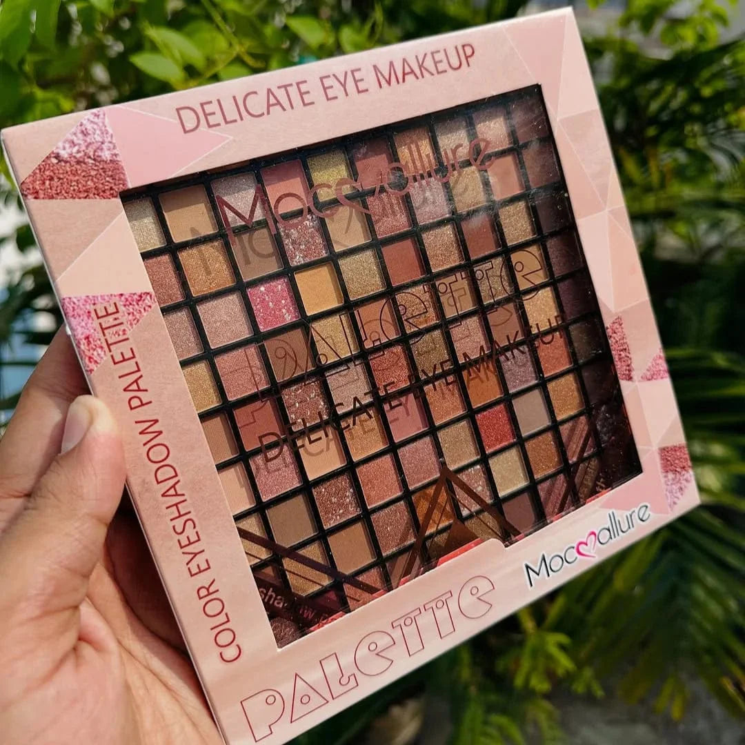 Mocallure Delicate Eye Makeup Color Eyeshadow Palette - 144 Colors