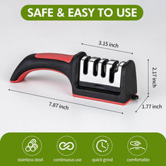 3-Stage Professional Knife Sharpener