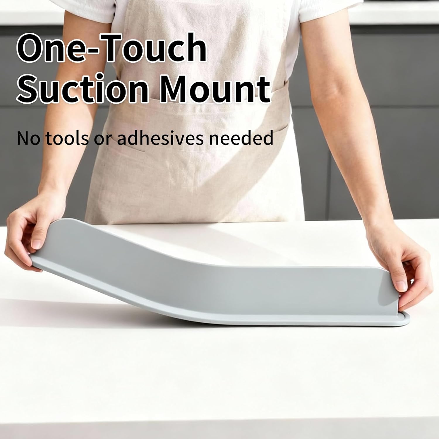 Silicone Sink Splash Guard With Suction